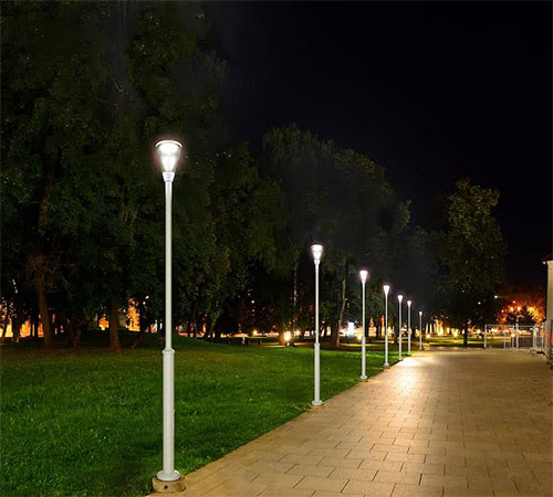 خرید پایه چراغ پارکی